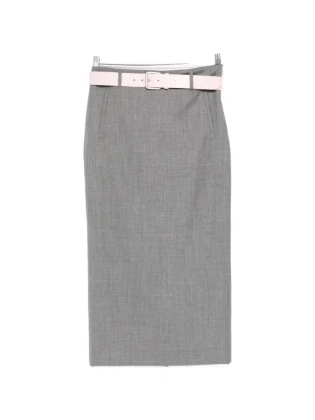 Fustă tip creion Moschino gri