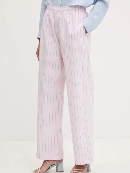 Hlače Abercrombie & Fitch roza