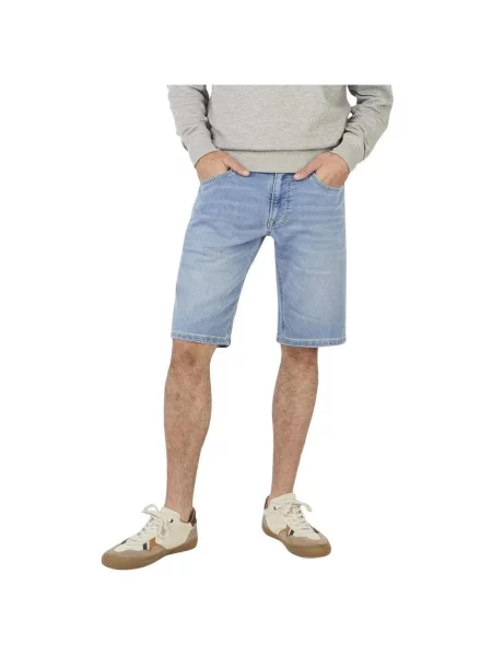 Džínové šortky Pepe Jeans modré