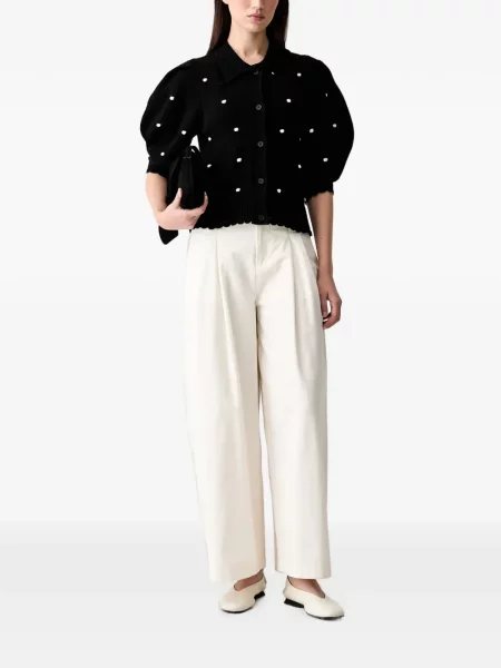Cardigan Stine Goya cu buline negru