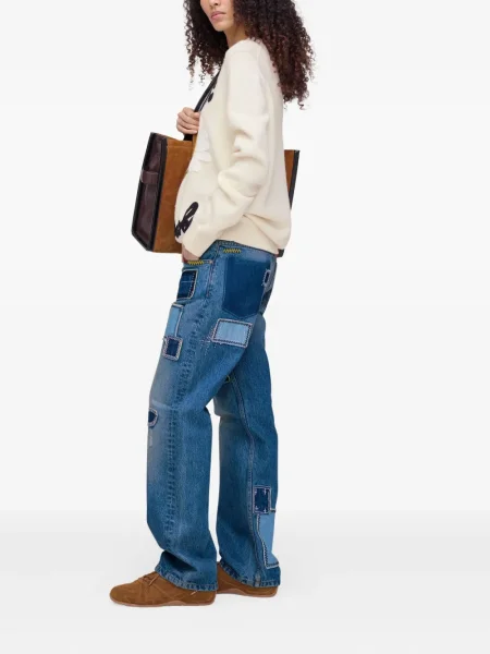 Blugi Marc Jacobs cu 5 buzunare albastru