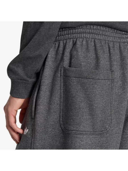 Hlače Adidas Originals melange siva
