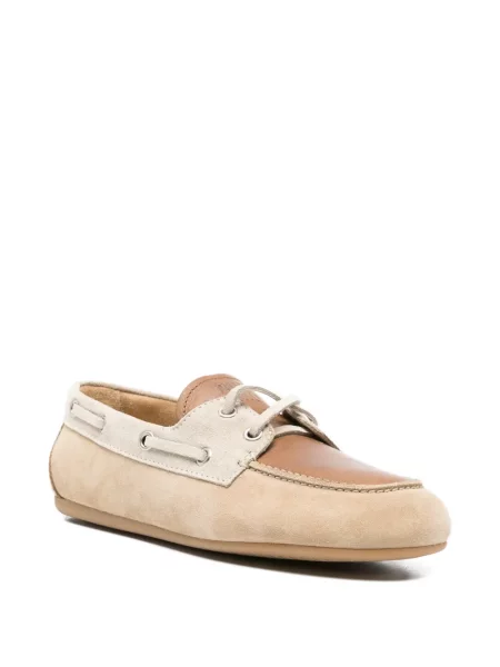 Pantofi loafer Miu Miu din piele de căprioară