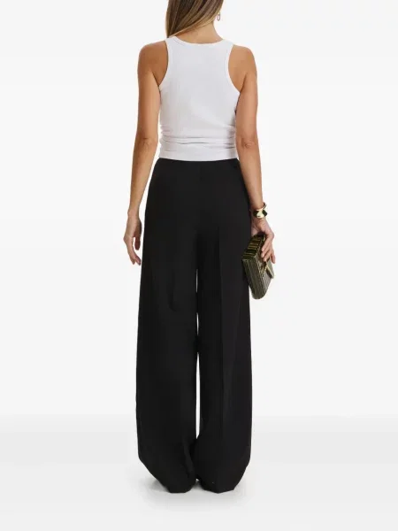 Pantaloni Il Volo plisate negru