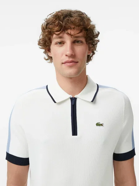 Поло Lacoste білий