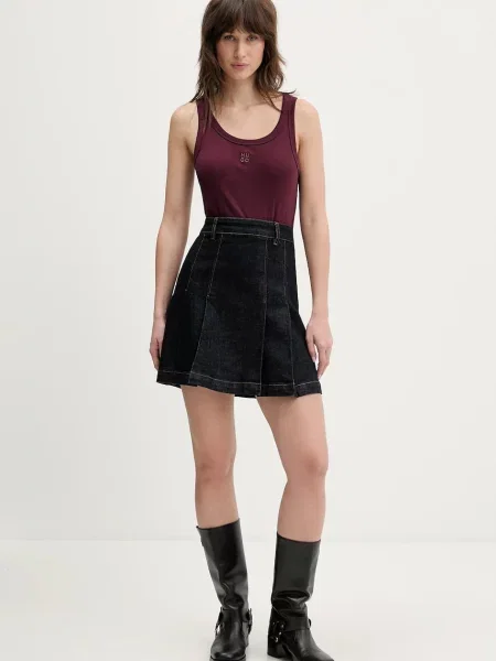 Топ HUGO Datamia чорний