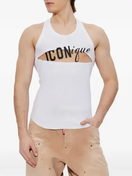 Vestă Dsquared2 alb