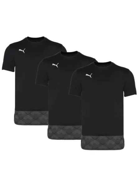 Majica Puma s kratkimi rokavi črna