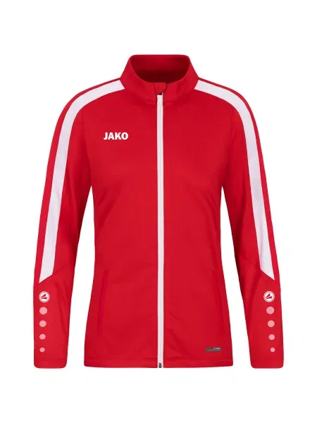 Poliestrowa bluza dresowa Jako Power czerwona