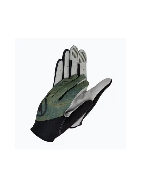Велосипедні рукавички Endura Hummvee Lite Icon оливкового кольору