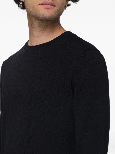 Pulover Zanone de lână negru