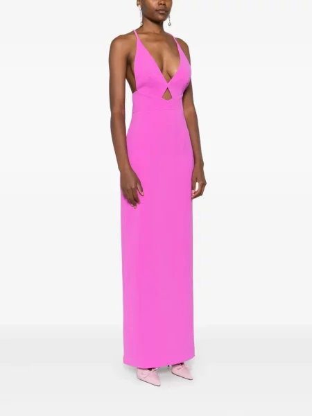 Rochie maxi Solace London de costum roz
