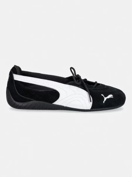 Puma balerini din piele Speedcat Ballet Nova negru