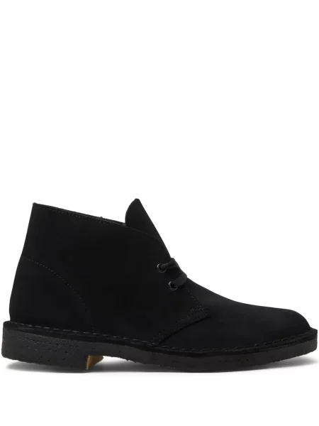 Ghete desert Clarks Originals din piele de căprioară negru
