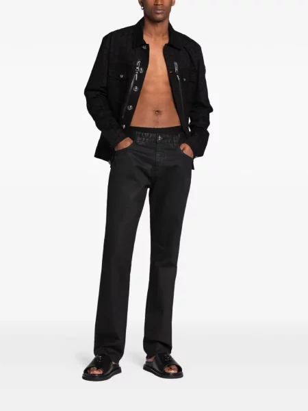 Blugi drepți Roberto Cavalli negru