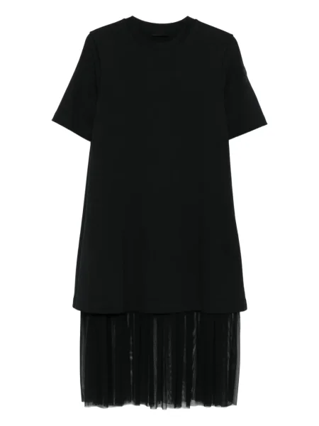 Sukienka midi Moncler do kolan garniturowa czarna