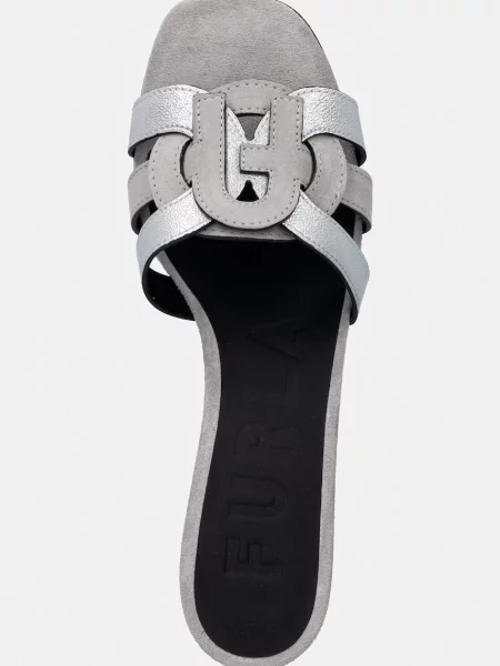 Кожаные шлепанцы Furla