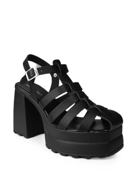 Sandale Altercore cu platformă negru