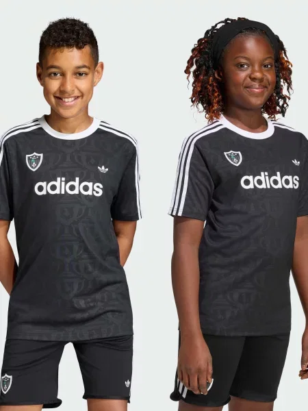 Детская футболка Adidas черная