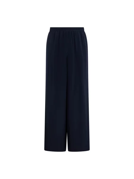 Spodnie palazzo Max Mara niebieskie