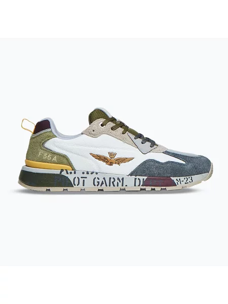 Sneakerși Aeronautica Militare alb