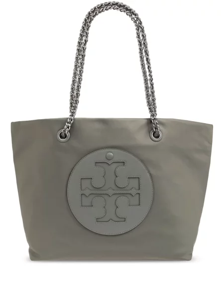 Shopper torbica Tory Burch siva