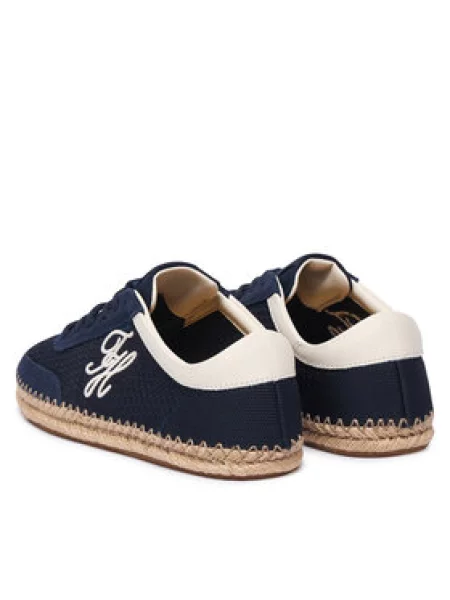 Tommy Hilfiger Espadrilles Th Heritage Rope Sneaker Sötétkék