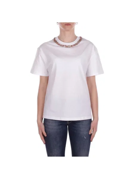 Tricou John Richmond alb