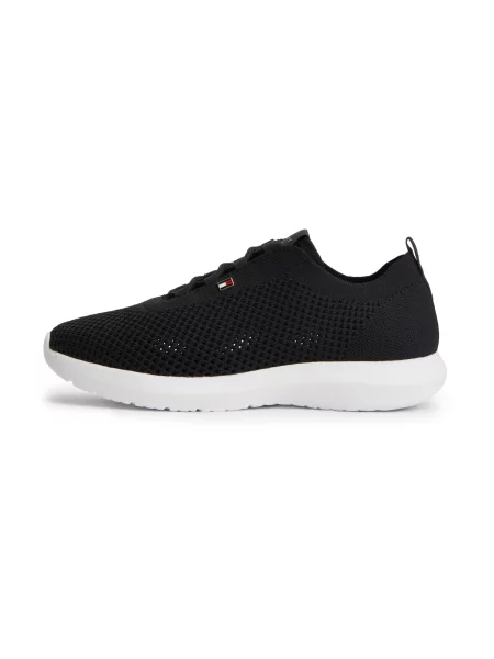 Sneakerși Tommy Hilfiger negru
