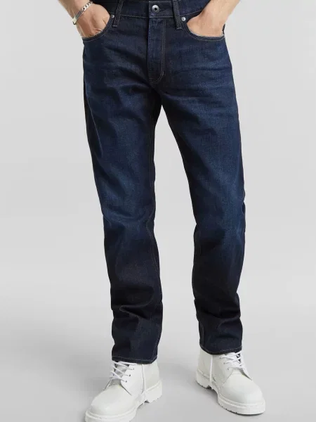 Прямі джинси G-star Raw сині