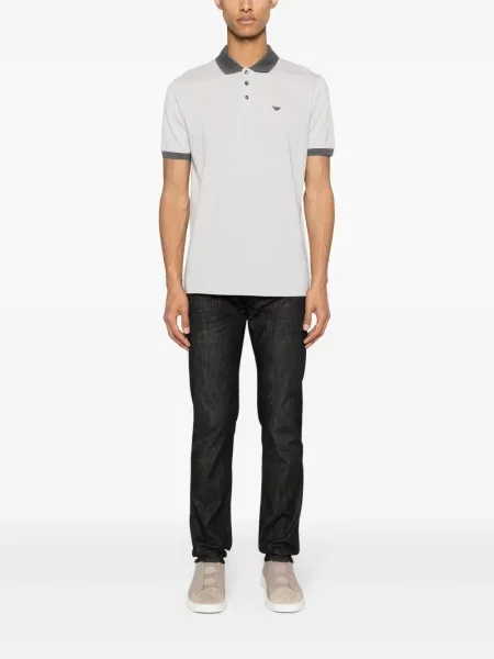 Džinsai Emporio Armani juoda