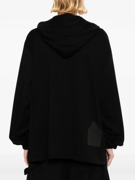 Jachetă cu glugă Dover Street Market cu glugă streetstyle negru
