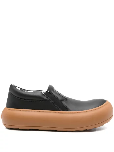 Chiloți Moschino cu platformă slip-on negru