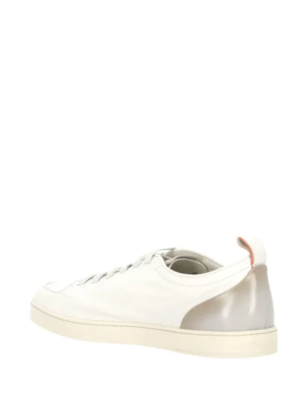 Sneakerși Santoni alb