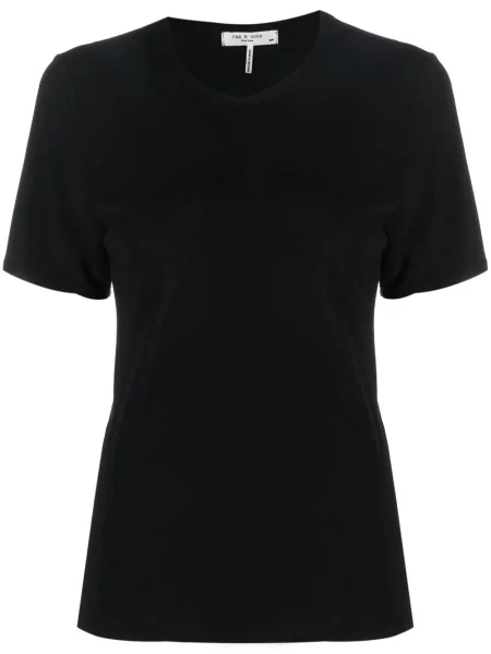 Tricou Rag & Bone scurt negru