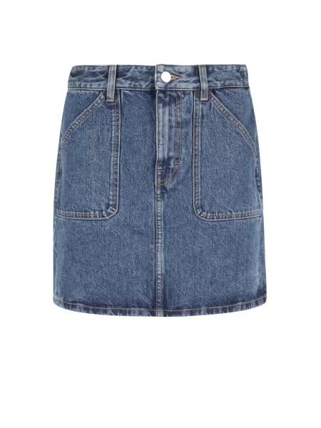 Mała mały spódnica jeansowa Filippa K niebieska