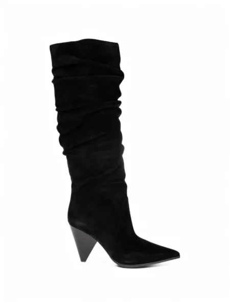 Botine Michael Michael Kors din piele de căprioară negru
