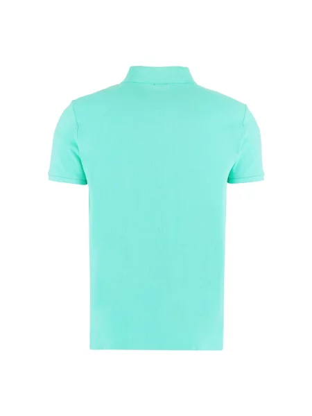 Koszulka polo Polo Ralph Lauren z siateczką zielona