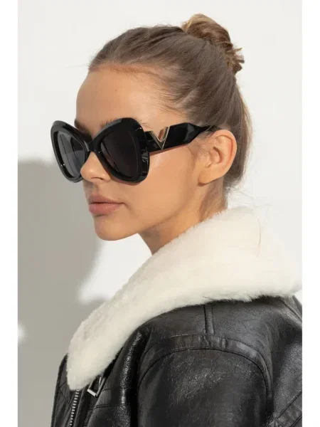 Слънчеви очила Valentino Garavani Eyewear черно