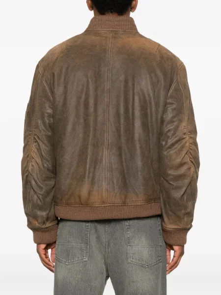 Geanta de piele Golden Goose auriu