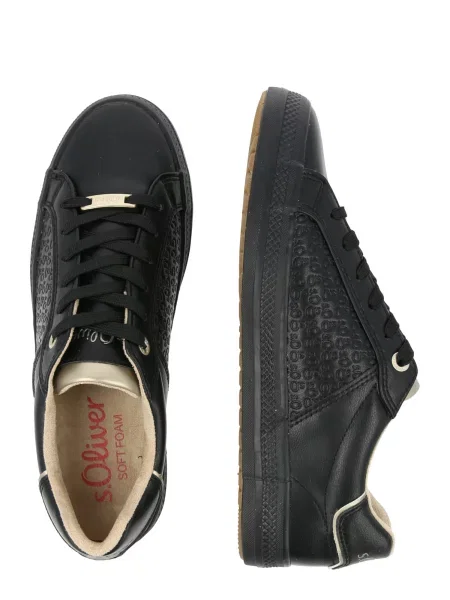 Sneakerși S.oliver negru