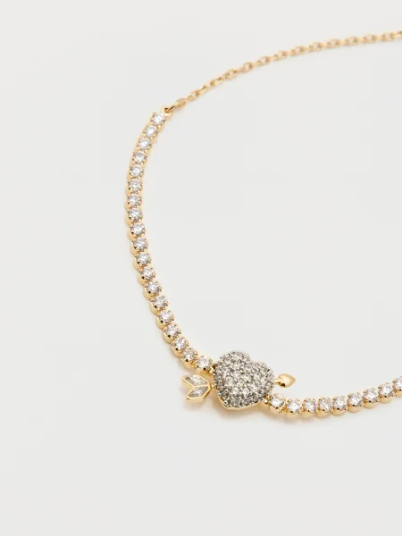 Swarovski Náramok zlatá
