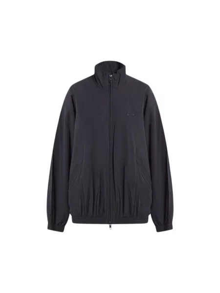 Kurtka bomber Balenciaga z kapturem czarny