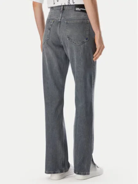 Karl Lagerfeld Jeans Jeans hlače Straight Fit modra