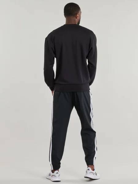 Jakna od flisa Adidas od flisa s autogramom crna