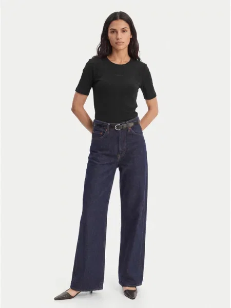 Calvin Klein Marškinėliai Varigated juoda