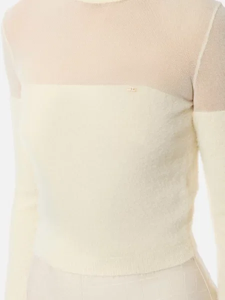 Носки Elisabetta Franchi бежевые