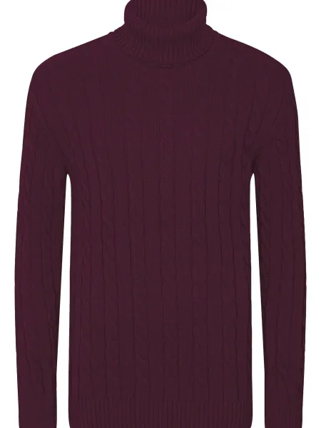 Felix Hardy Pulover bordeaux roșu