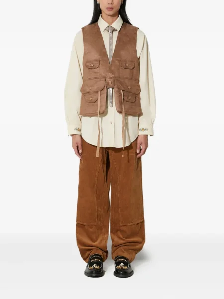 Vestă Engineered Garments maro