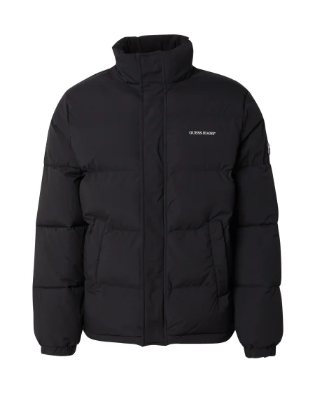 Denim jakna Guess Jeans črna